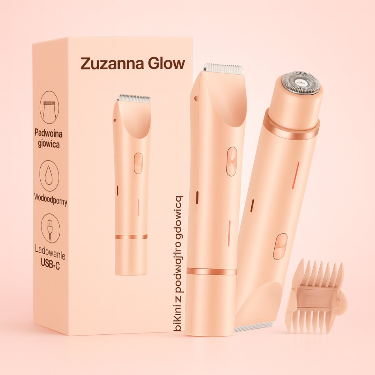 Zuzanna Glow Trymer 2w1